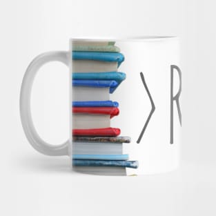 Books Over Reality. Always. Mug